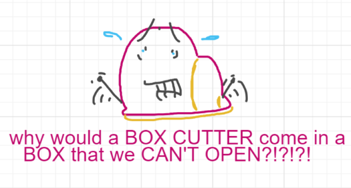 A panel from Chilly, episode two of the Board Boards object show by Furretwalk/WalkingFurret.